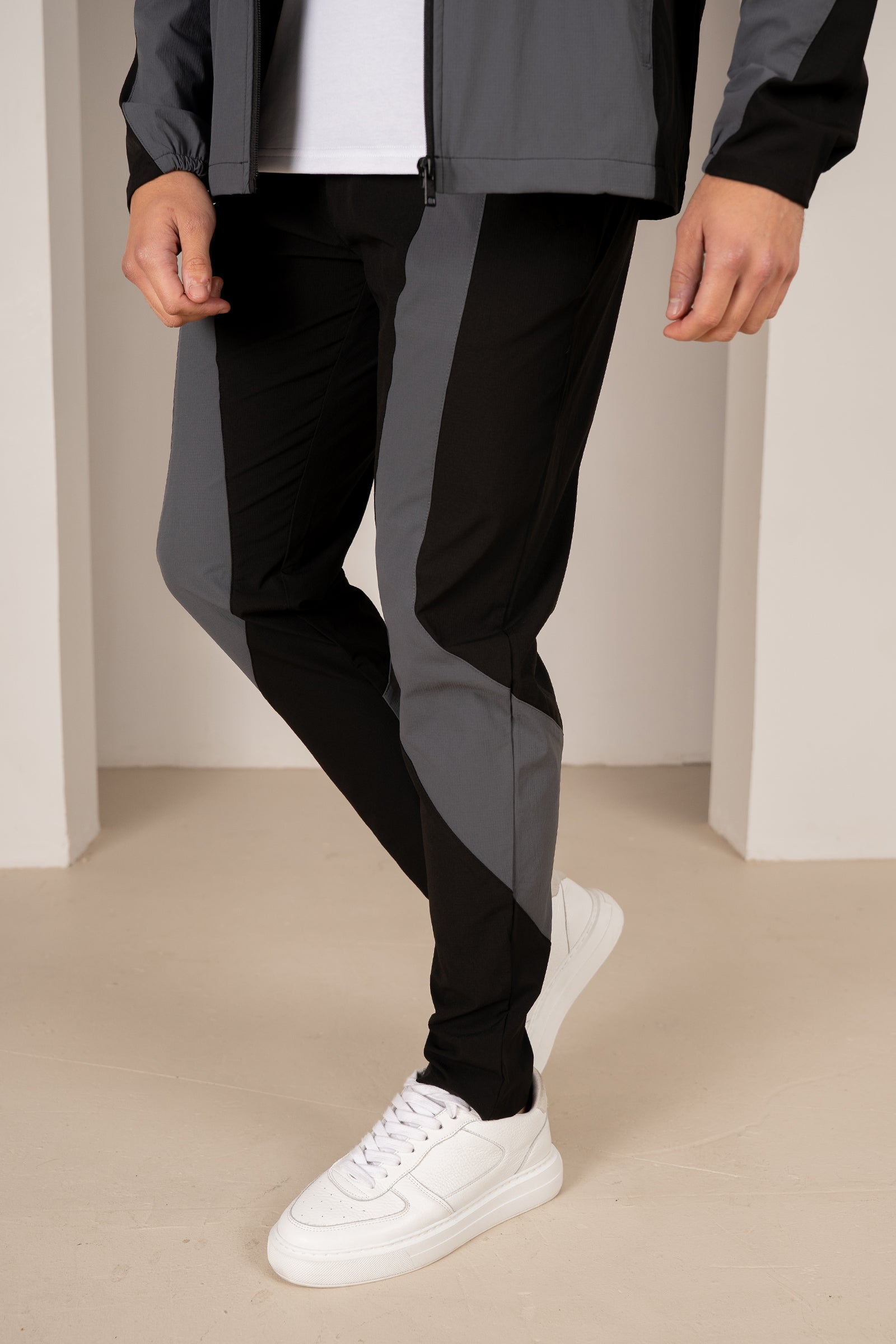 Premium Technical V2 Panelled Pants - Black | Xtralitty