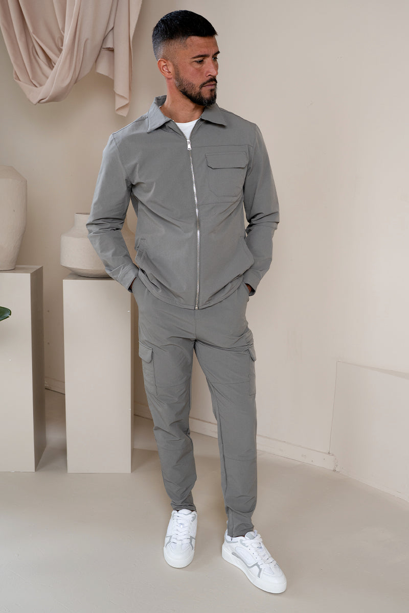 Premium Detail Cargo Pants V2 - Taupe | Xtralitty