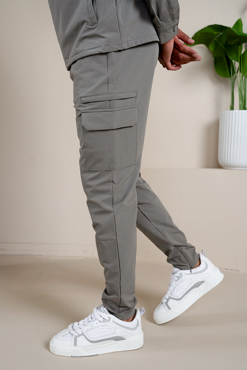 Premium Detail Cargo Pants V2 - Taupe | Xtralitty