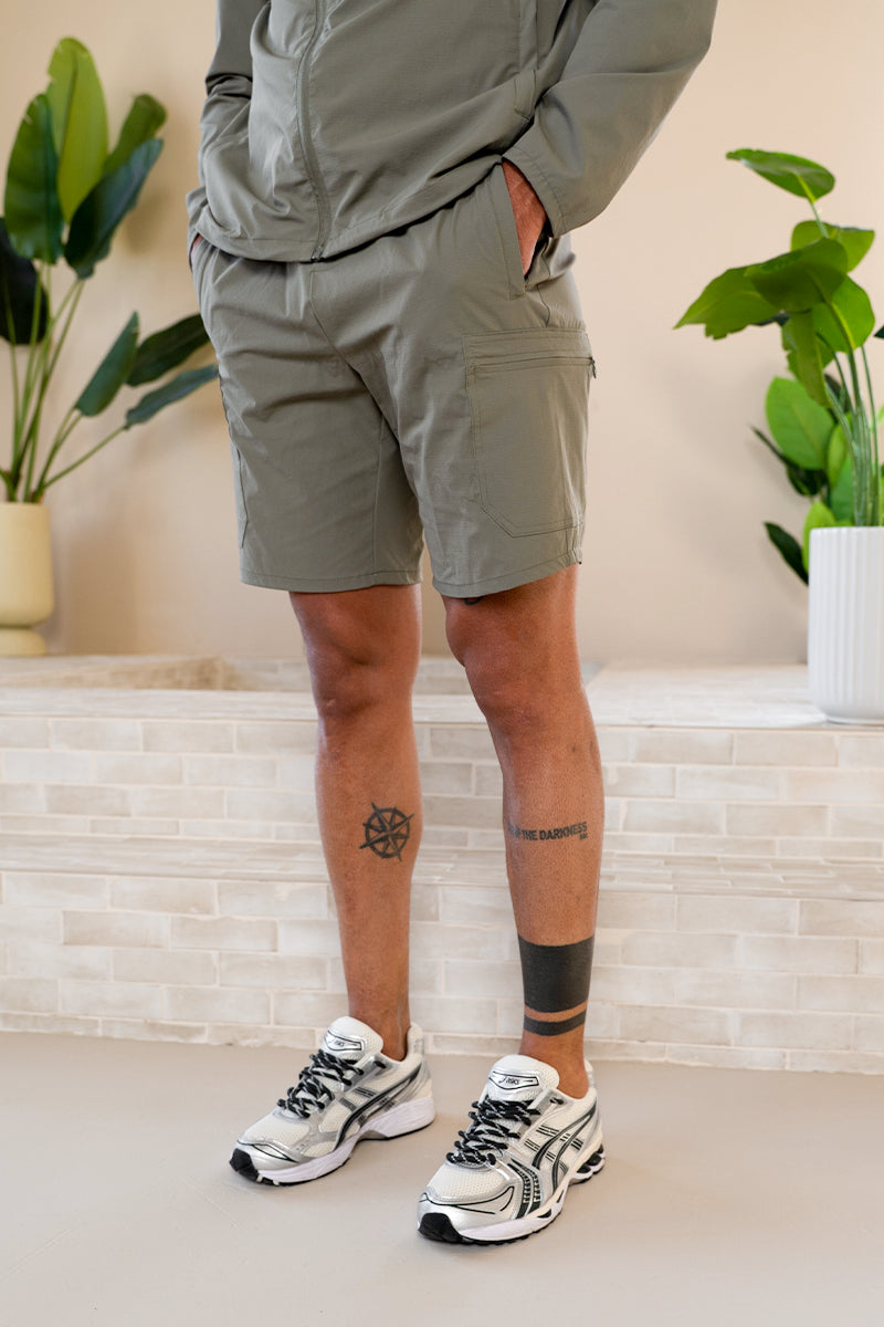 Premium Technical Shorts - Taupe | Xtralitty