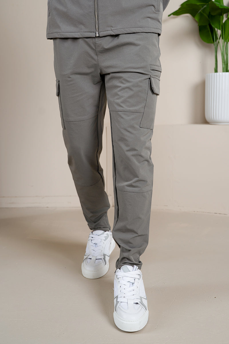 Premium Detail Cargo Pants V2 - Taupe | Xtralitty