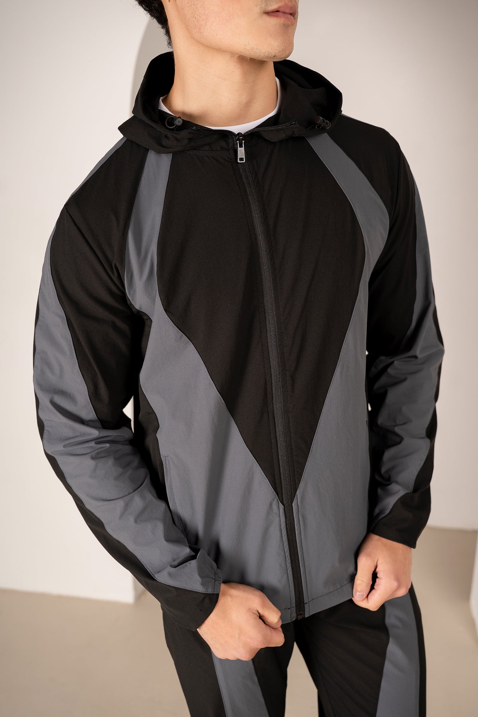 Premium Technical V2 Panelled Jacket - Black | Xtralitty