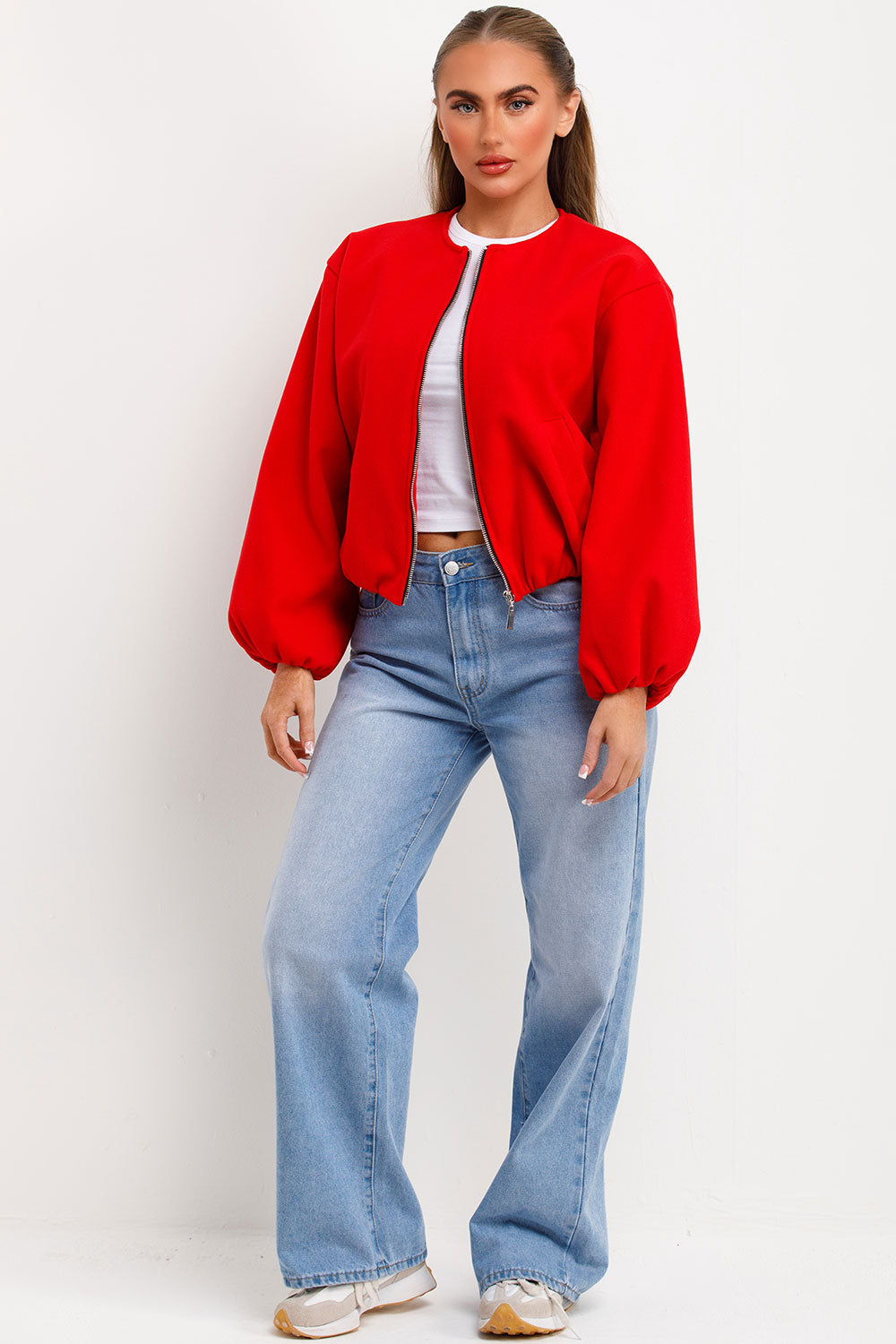 Soft Bomber Jacket Red | Xtralitty