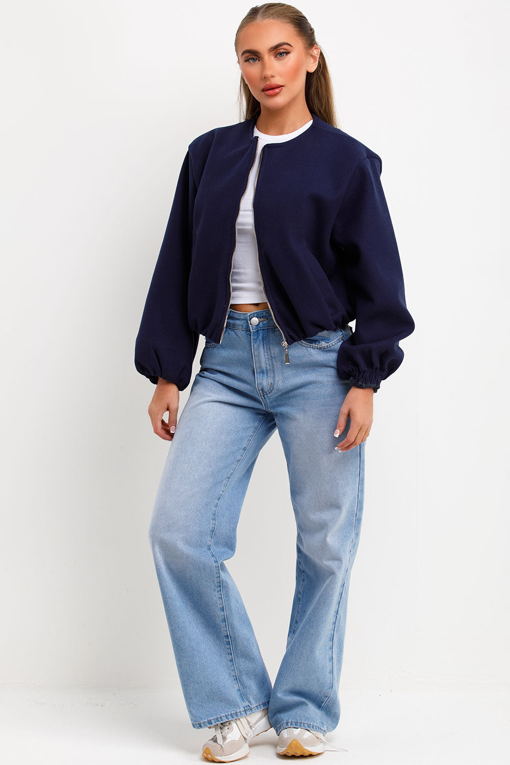 Soft Bomber Jacket Navy | Xtralitty