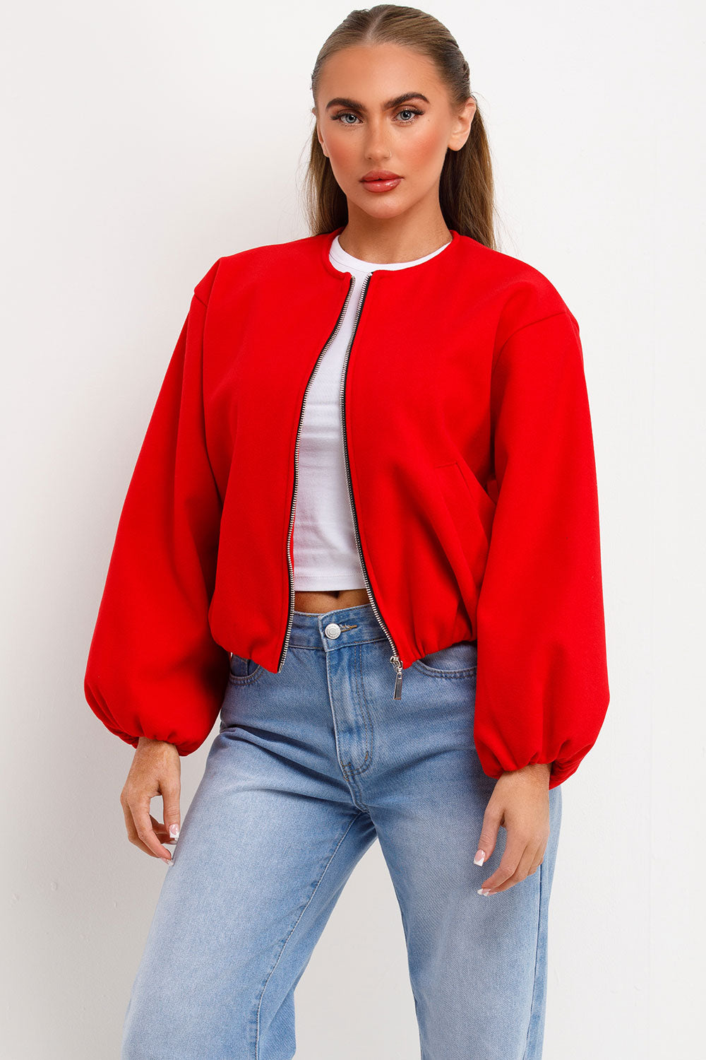 Soft Bomber Jacket Red | Xtralitty