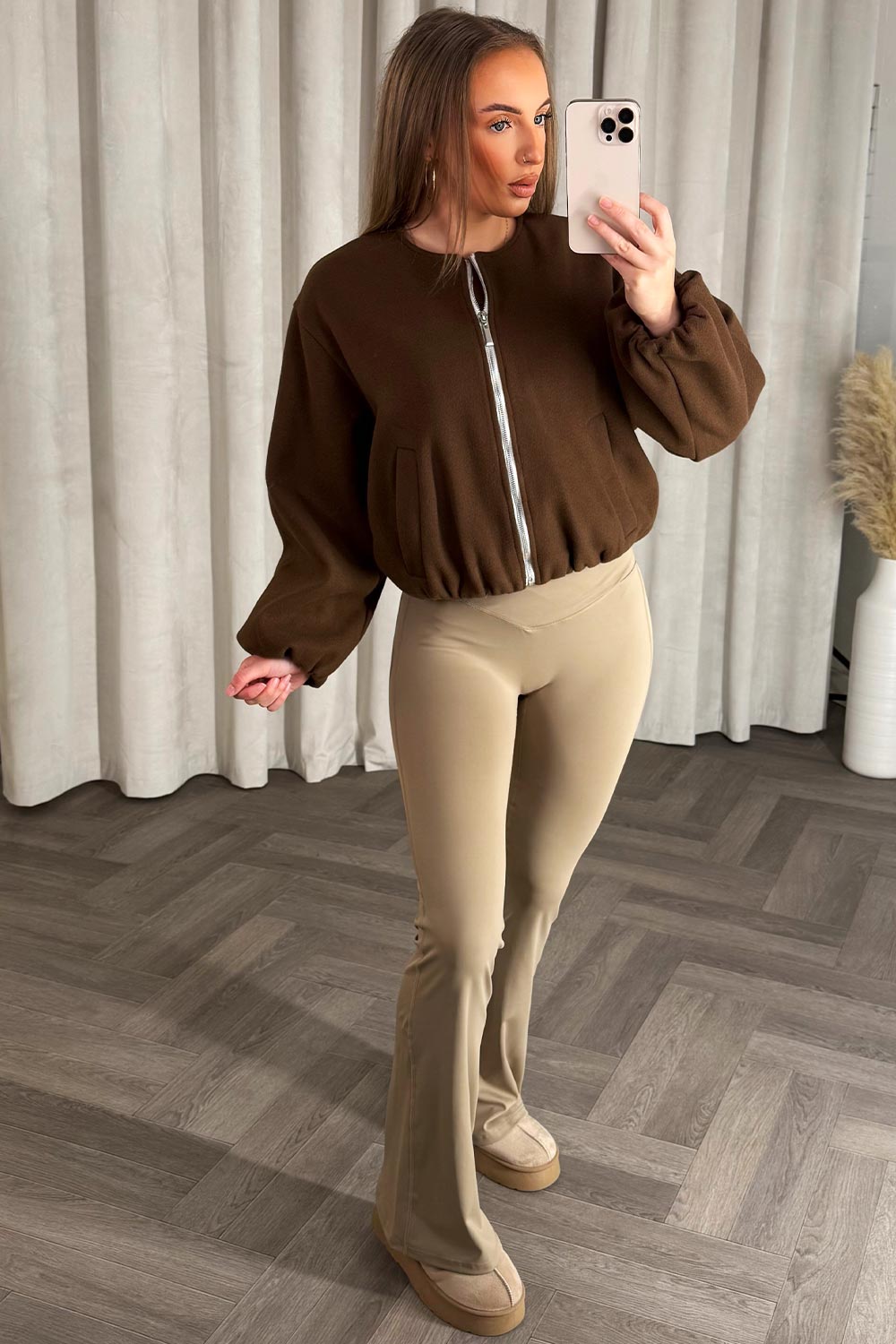 Soft Bomber Jacket Brown | Xtralitty