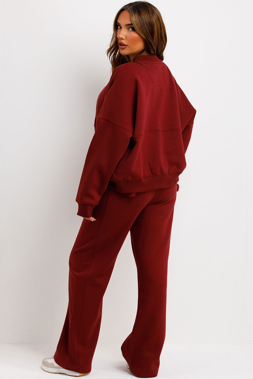 Bomber Sweatshirt with Zip and Joggers Loungewea | Xtralitty