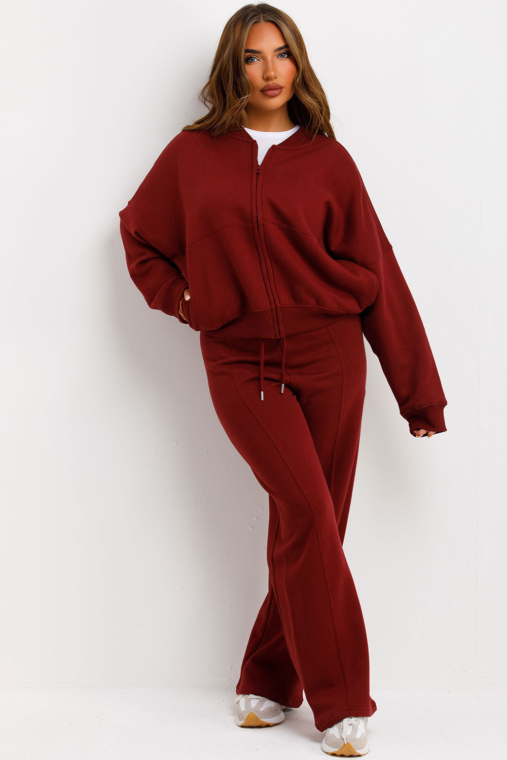 Bomber Sweatshirt with Zip and Joggers Loungewea | Xtralitty