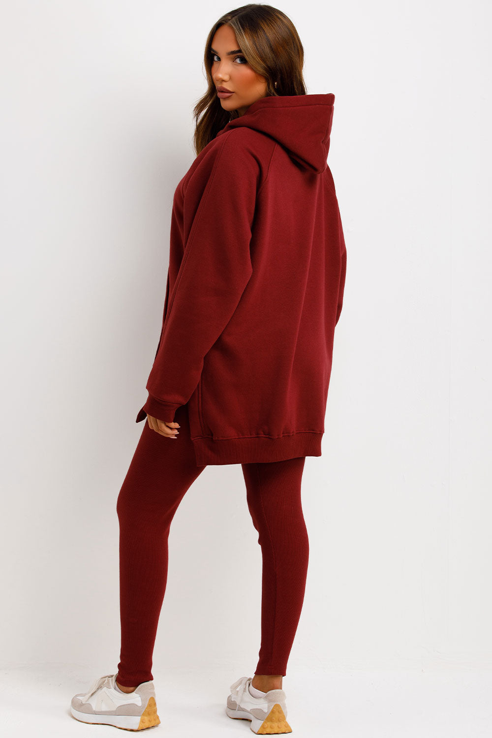 Hoodie and Leggings Set Wine | Xtralitty