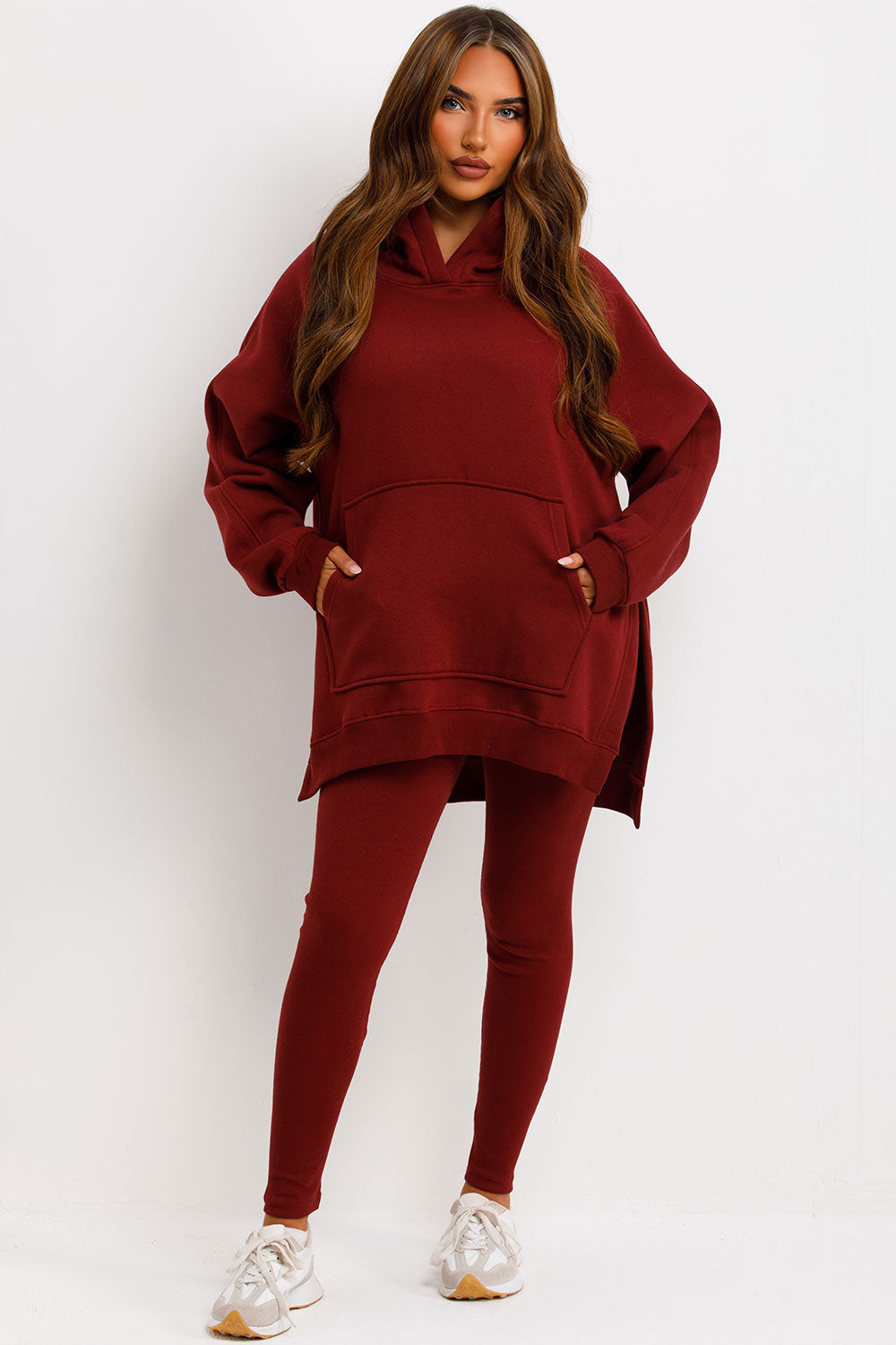 Hoodie and Leggings Set Wine | Xtralitty