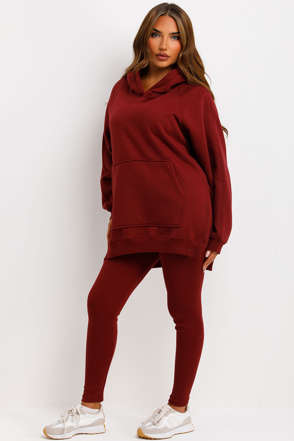 Hoodie and Leggings Set Wine | Xtralitty