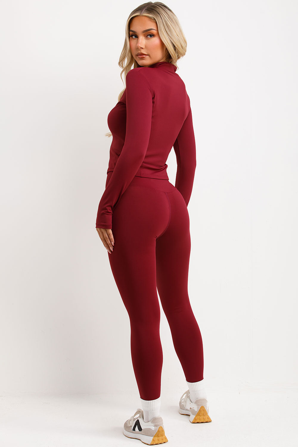 Zip Up Sports Jacket and Seamless Leggings Co Or | Xtralitty