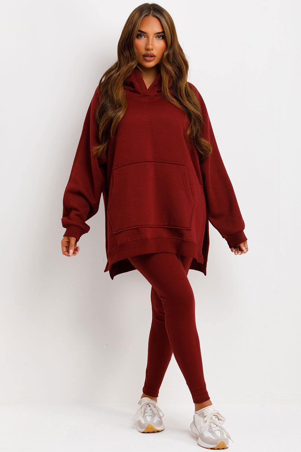 Hoodie and Leggings Set Wine | Xtralitty