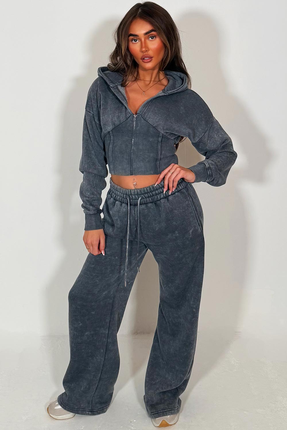 Corset Hoodie and Joggers Tracksuit Co Ord Set G | Xtralitty