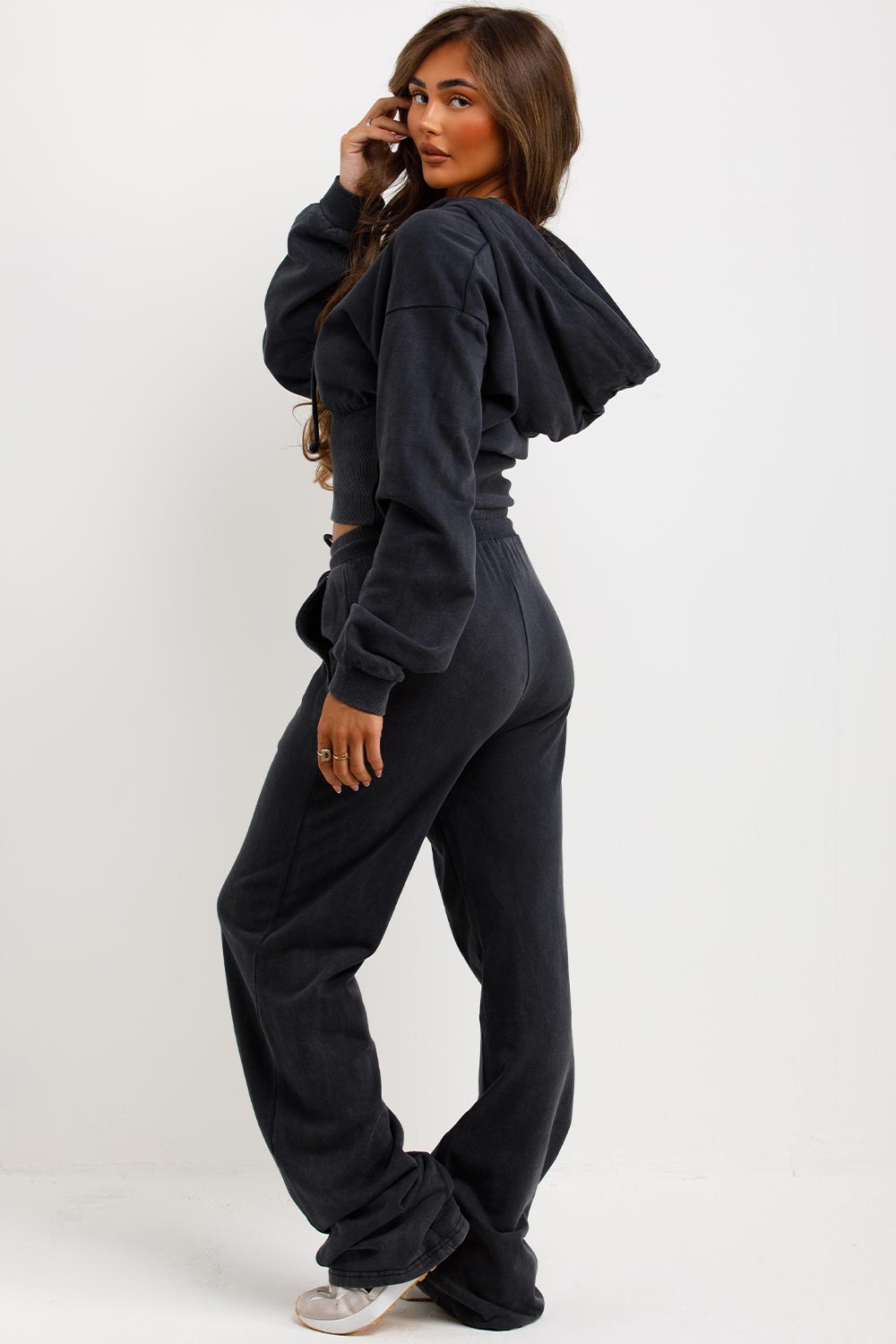 Corset Zip Up Hoodie and Joggers Tracksuit Co Or | Xtralitty