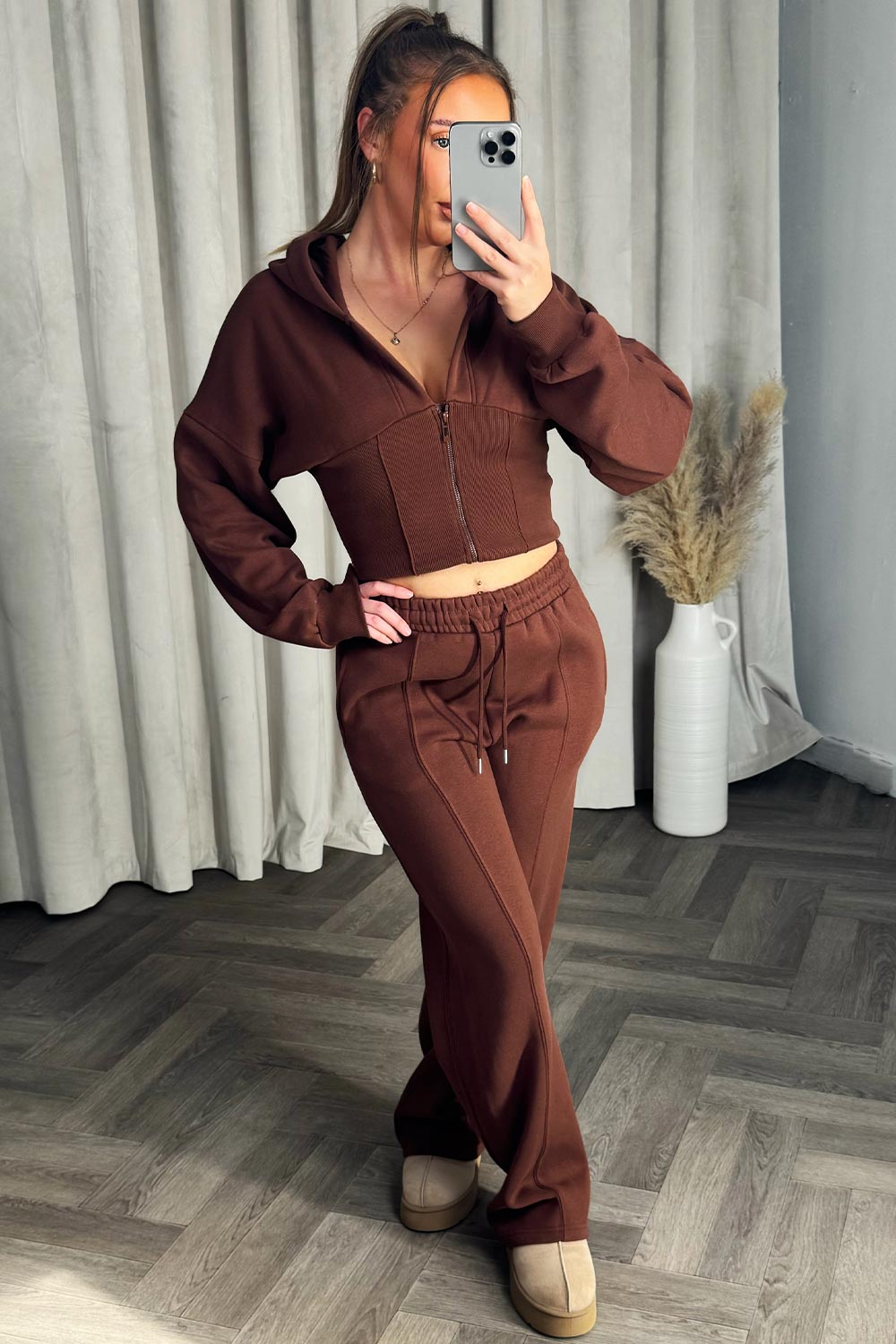 Corset Hoodie and Joggers Tracksuit Co Ord Set B | Xtralitty