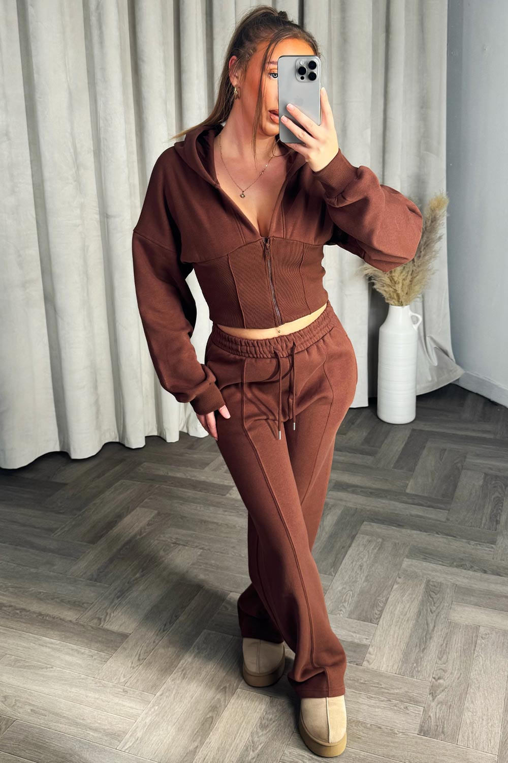 Corset Hoodie and Joggers Tracksuit Co Ord Set B | Xtralitty