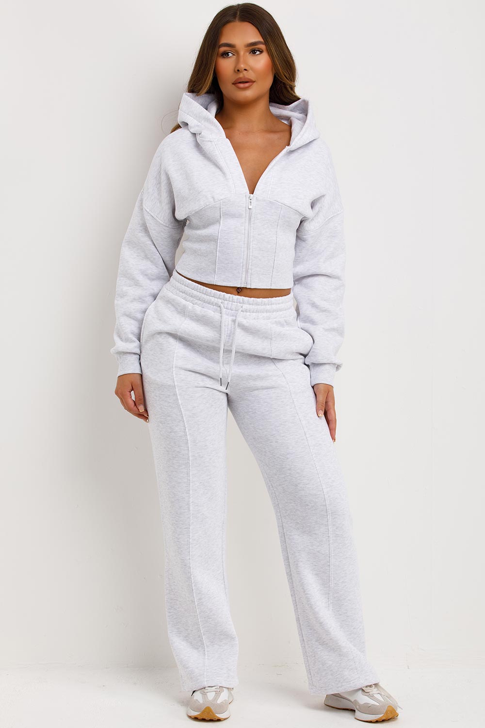 Corset Hoodie and Joggers Tracksuit Co Ord Set G | Xtralitty