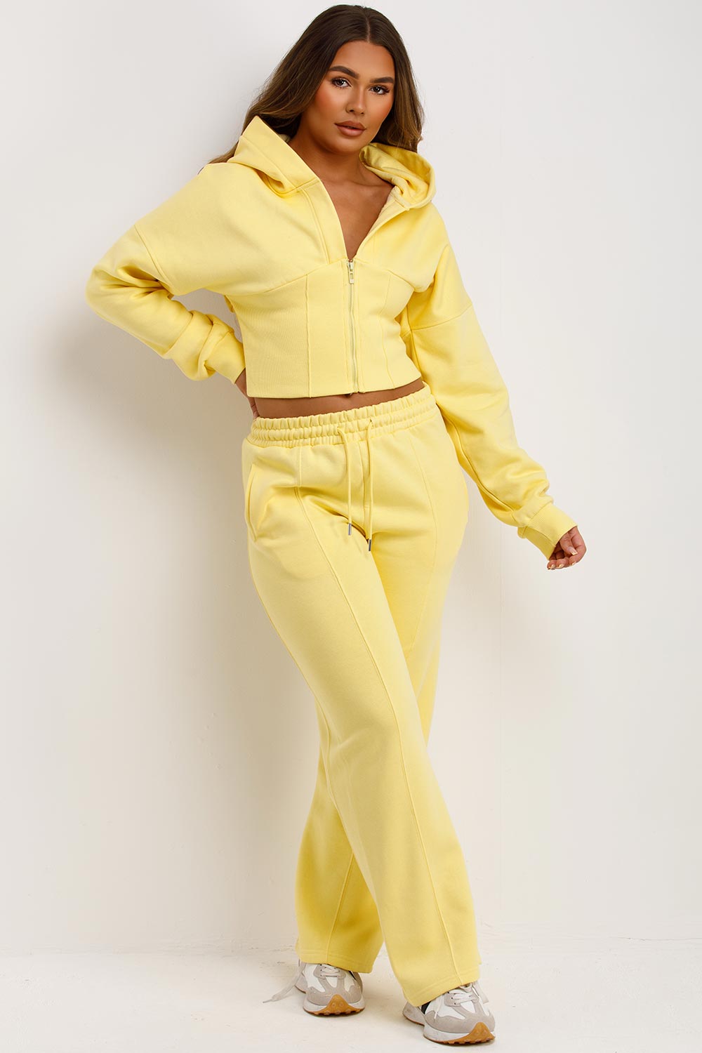 Corset Hoodie and Joggers Tracksuit Co Ord Set Y | Xtralitty