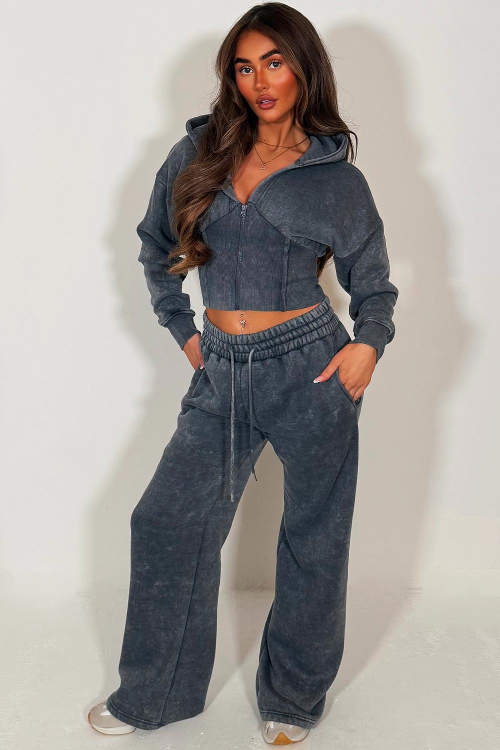 Corset Hoodie and Joggers Tracksuit Co Ord Set G | Xtralitty