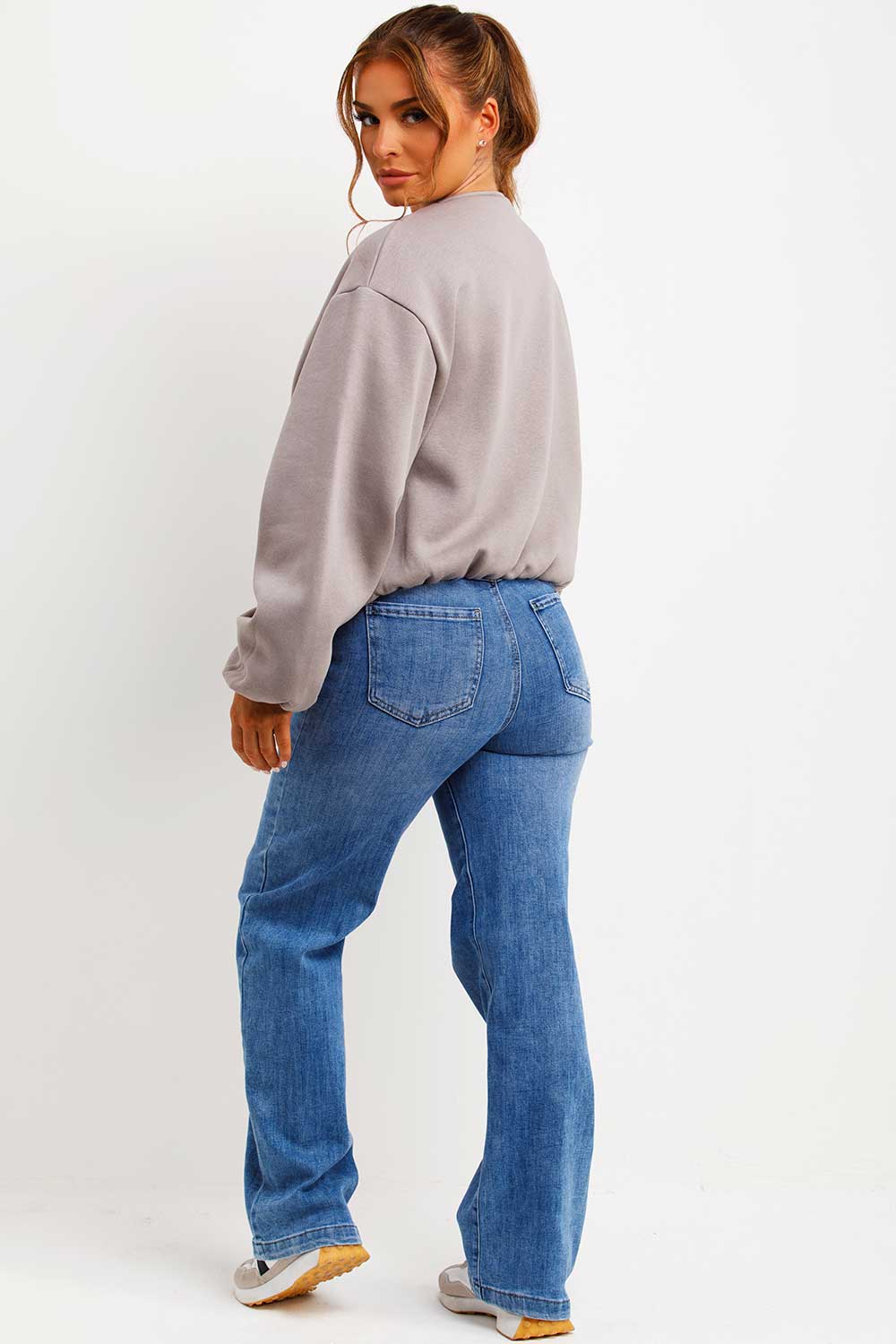 Soft Bomber Jacket with Zip Dove Grey | Xtralitty