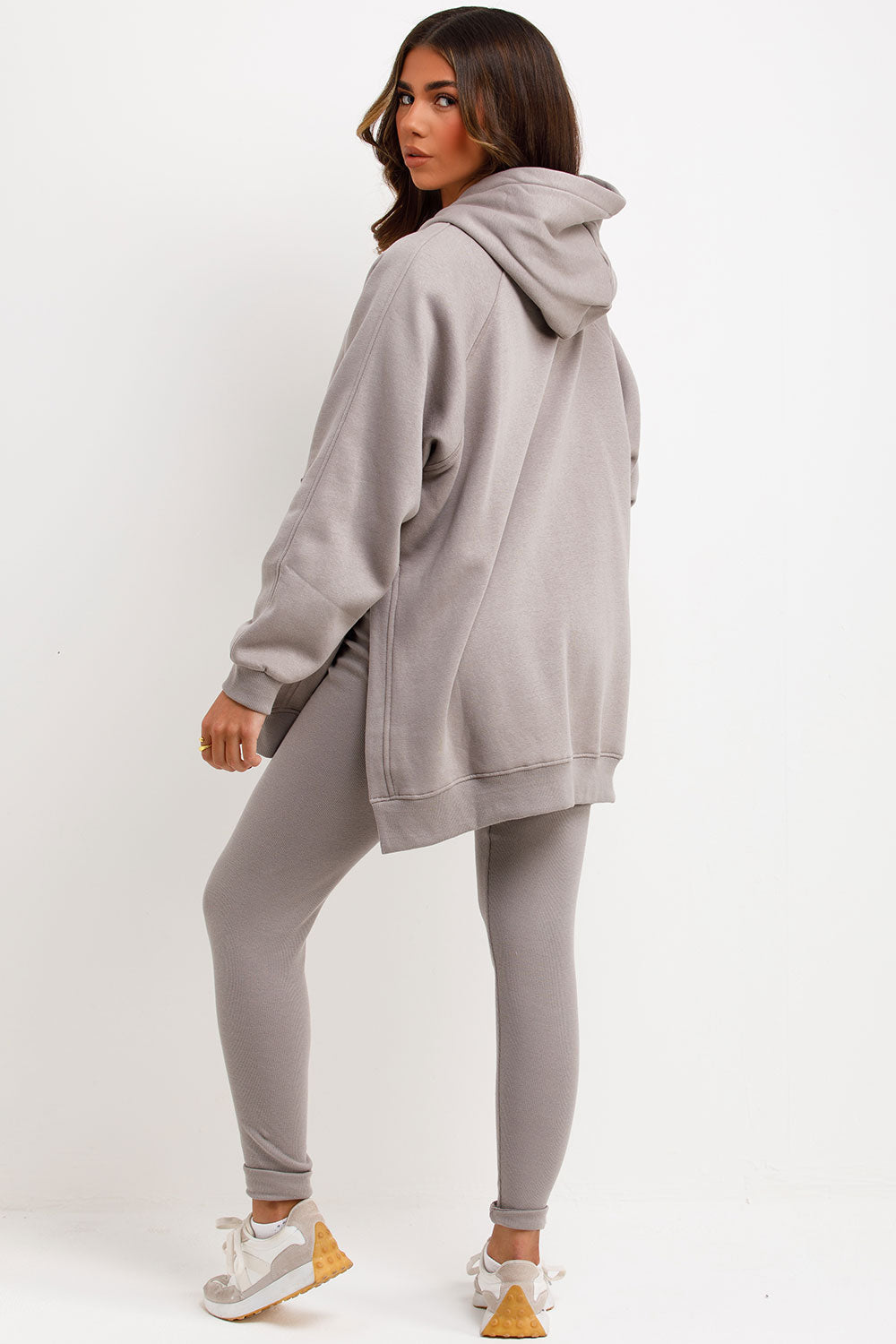 Hoodie and Leggings Set Dove Grey | Xtralitty