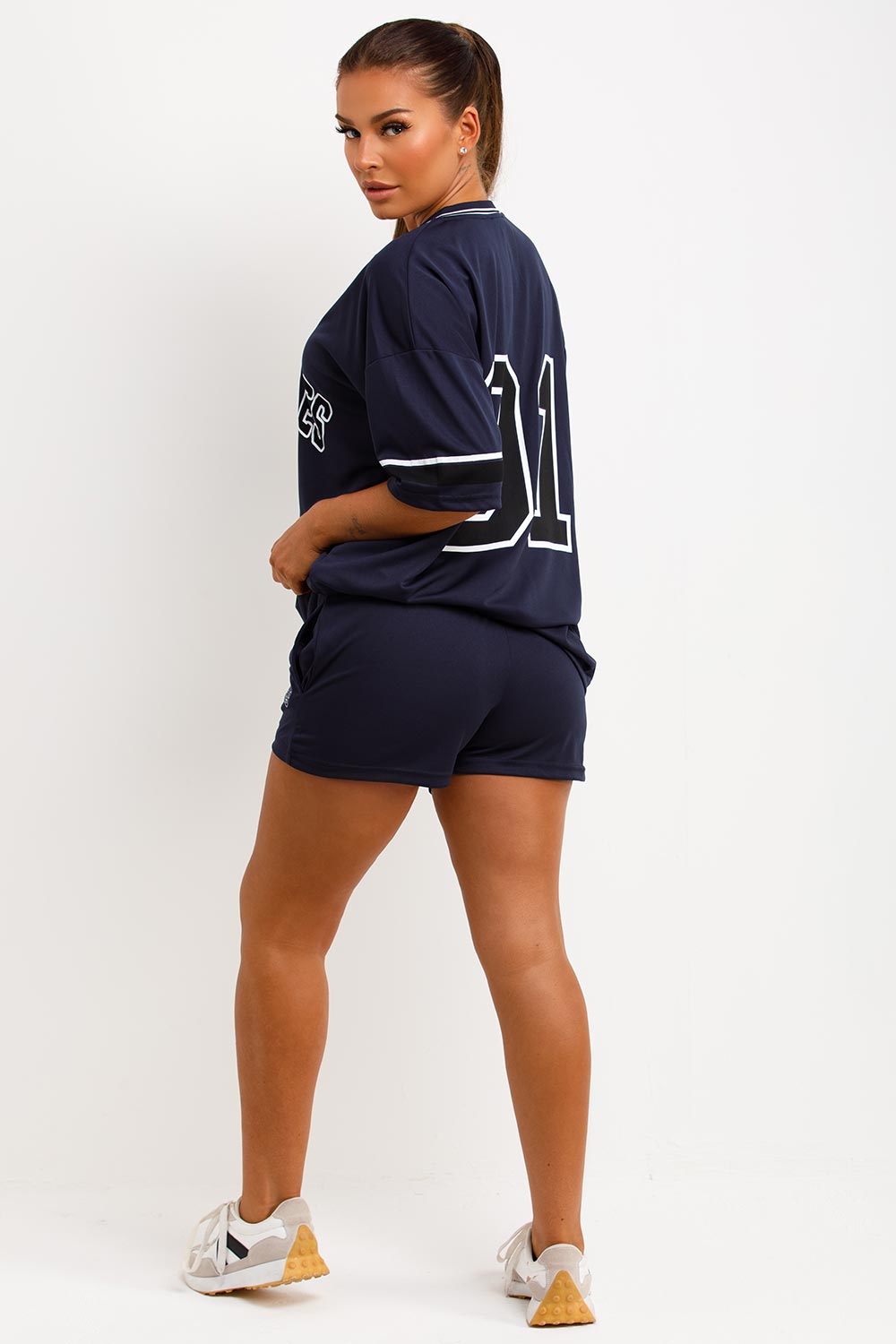 Football Jersey T Shirt and Shorts Co Ord Set wi | Xtralitty
