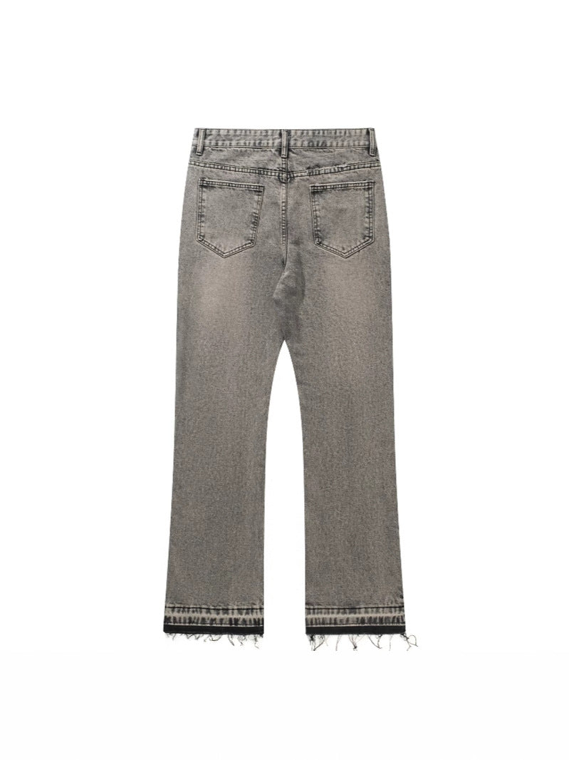 Washed Flared Jeans