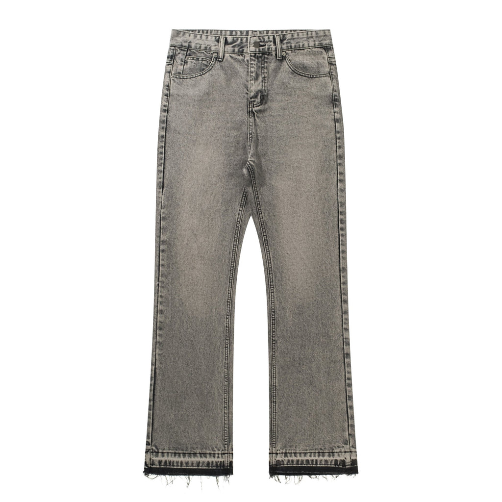 Washed Flared Jeans