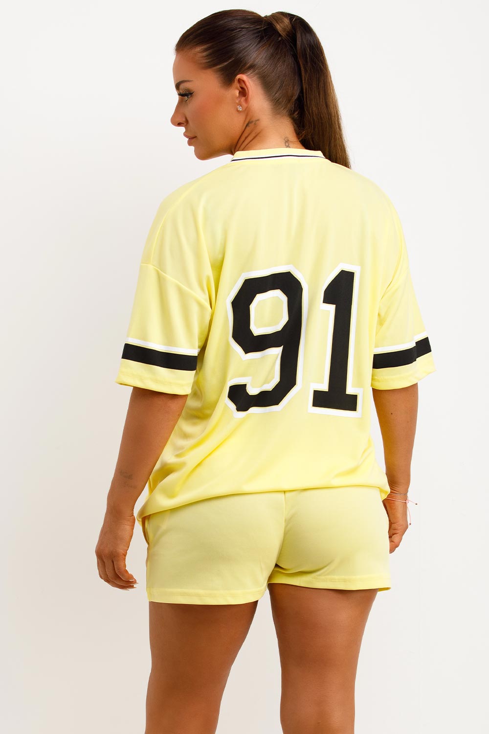 Football Jersey T Shirt and Shorts Co Ord Set wi | Xtralitty