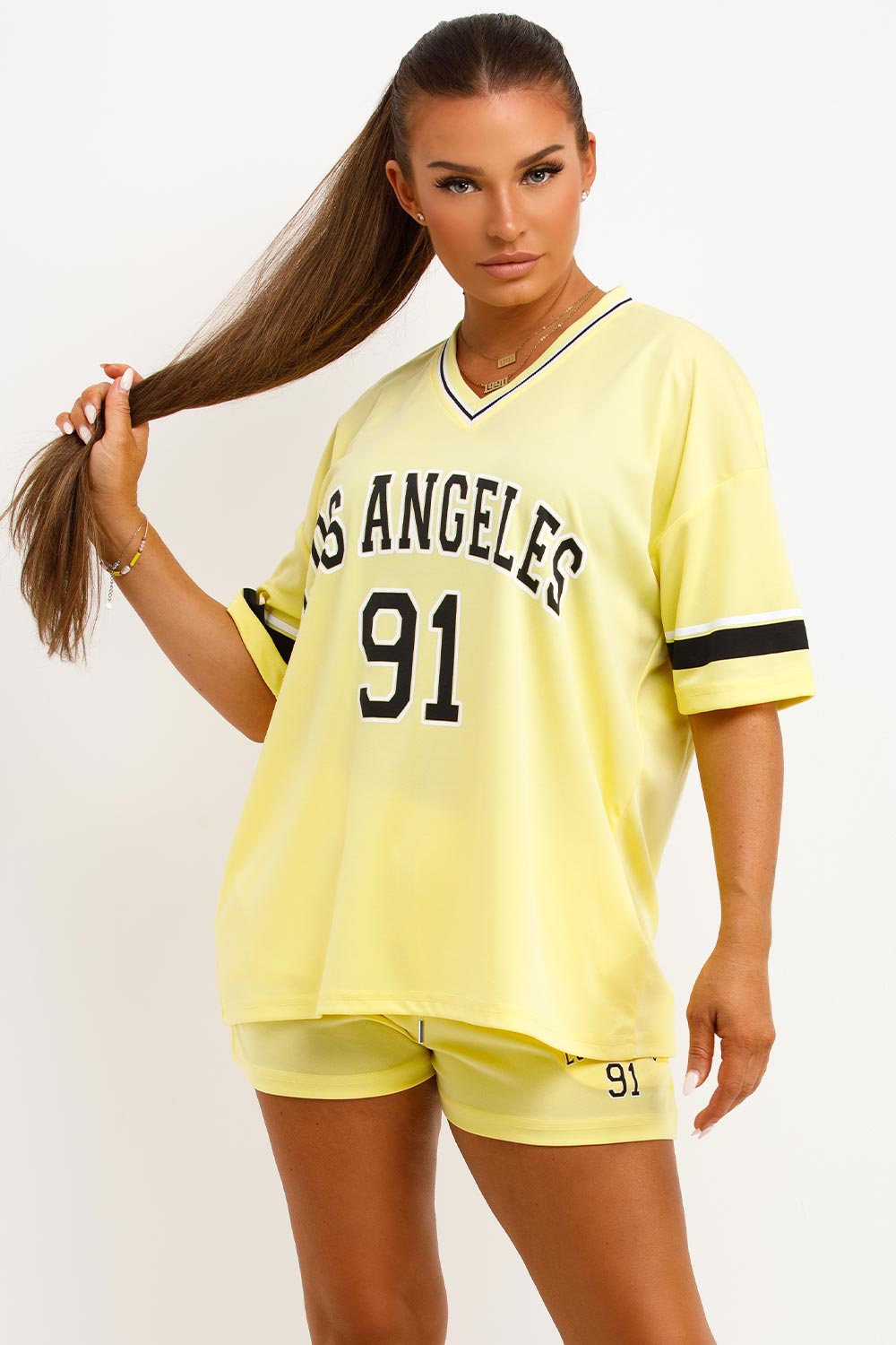 Football Jersey T Shirt and Shorts Co Ord Set wi | Xtralitty