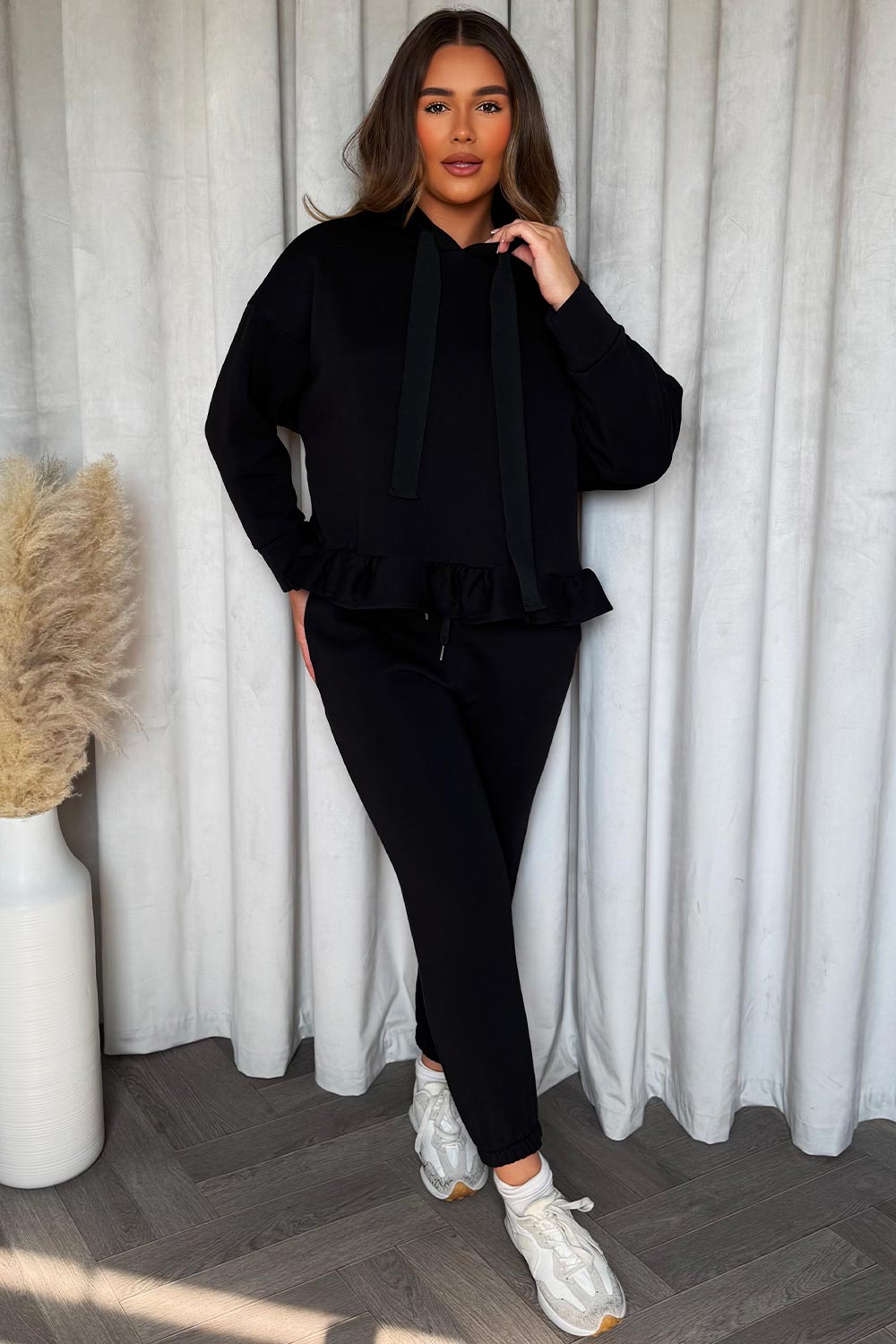 Sweatshirt and Joggers Loungewear Co Ord with Ho | Xtralitty