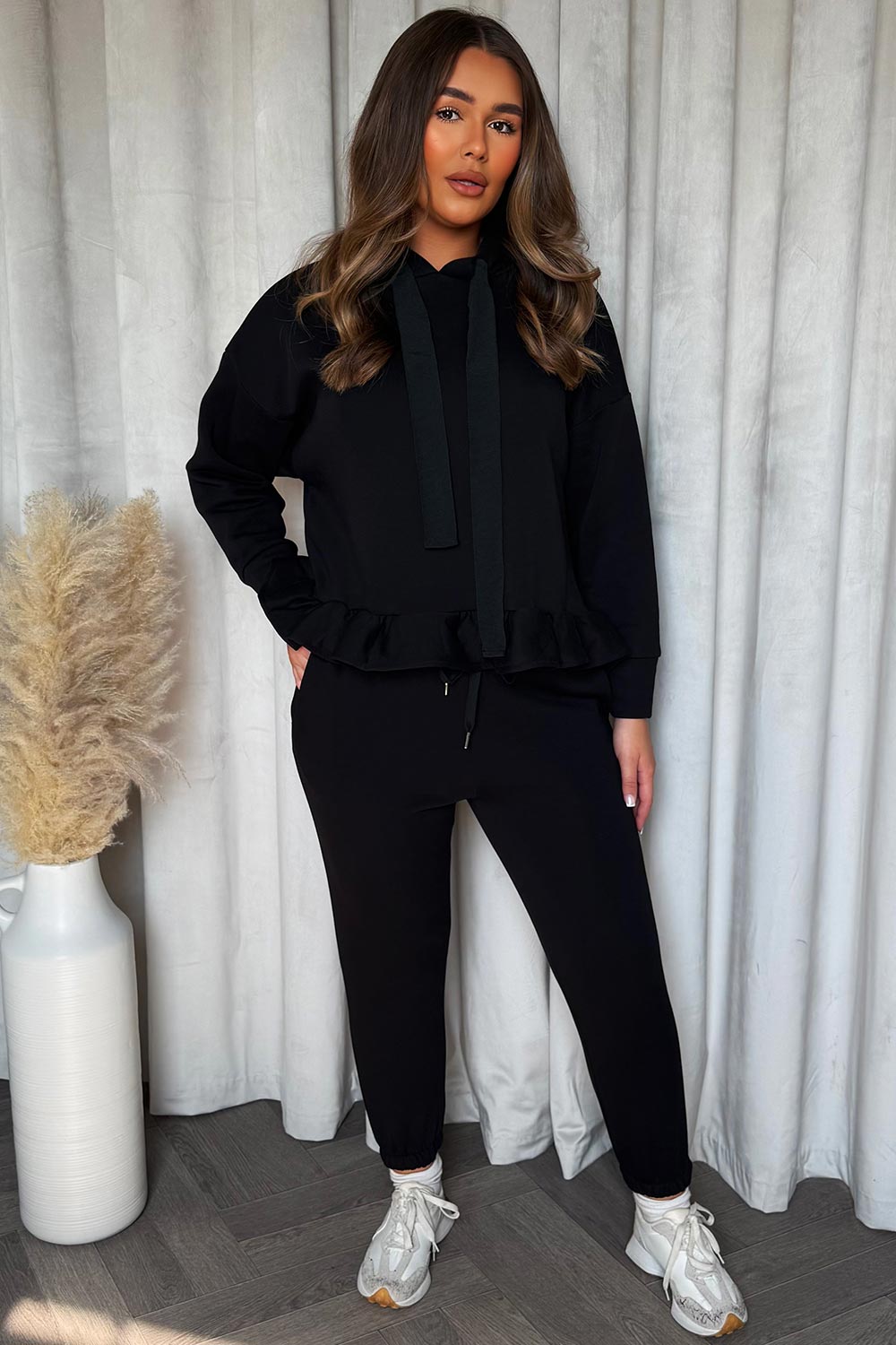 Sweatshirt and Joggers Loungewear Co Ord with Ho | Xtralitty