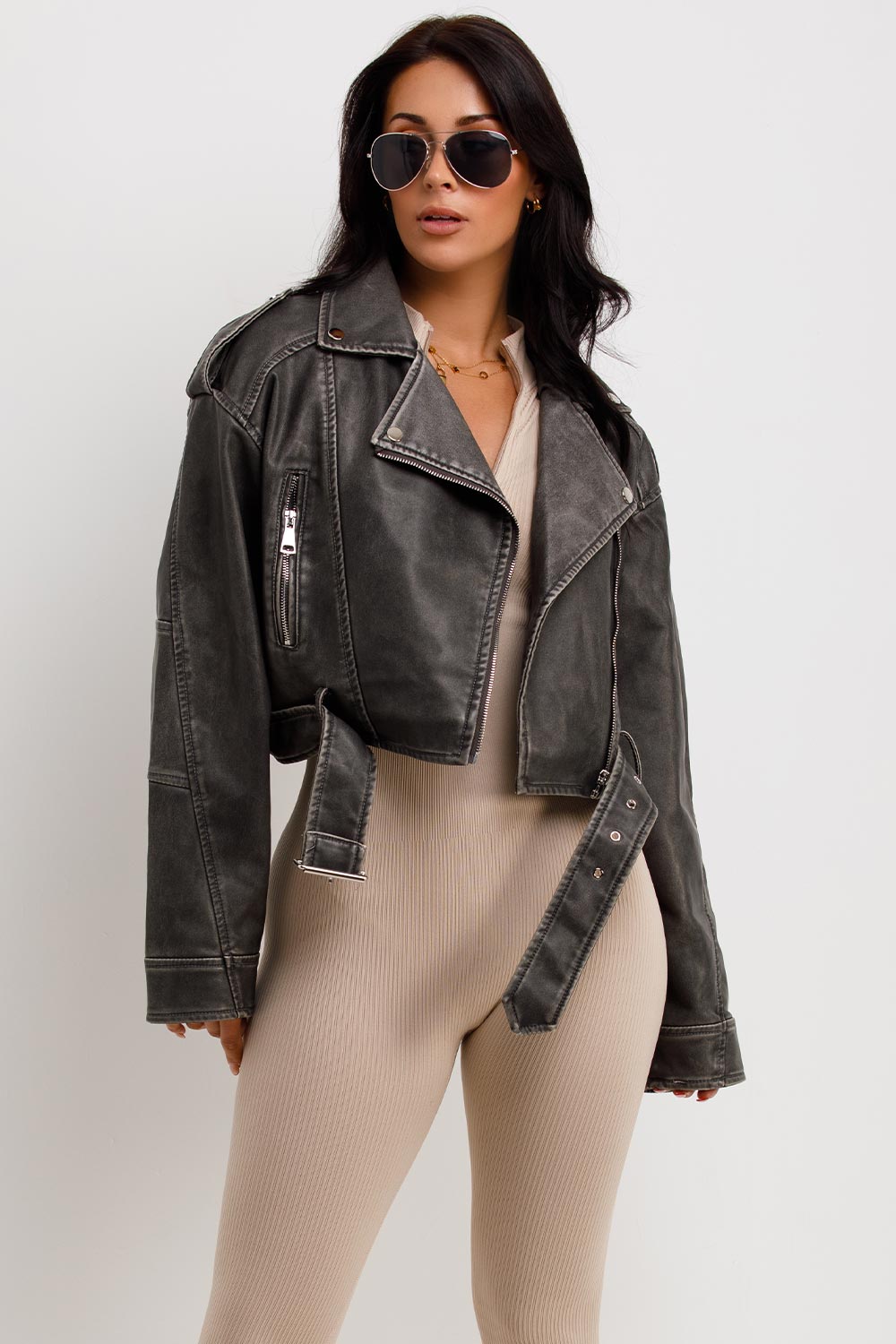 Faux Leather Jacket | Xtralitty