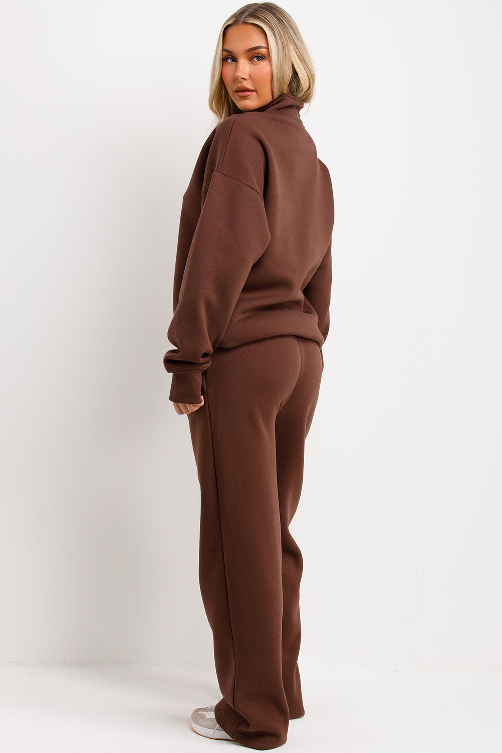 Half Zip Sweatshirt and Joggers Loungewear Set B | Xtralitty