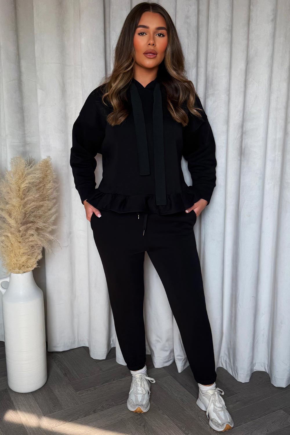 Sweatshirt and Joggers Loungewear Co Ord with Ho | Xtralitty