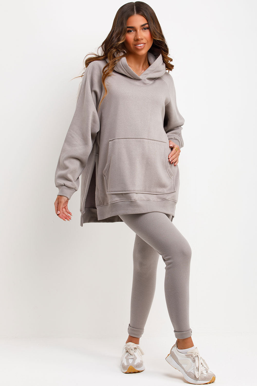 Hoodie and Leggings Set Dove Grey | Xtralitty