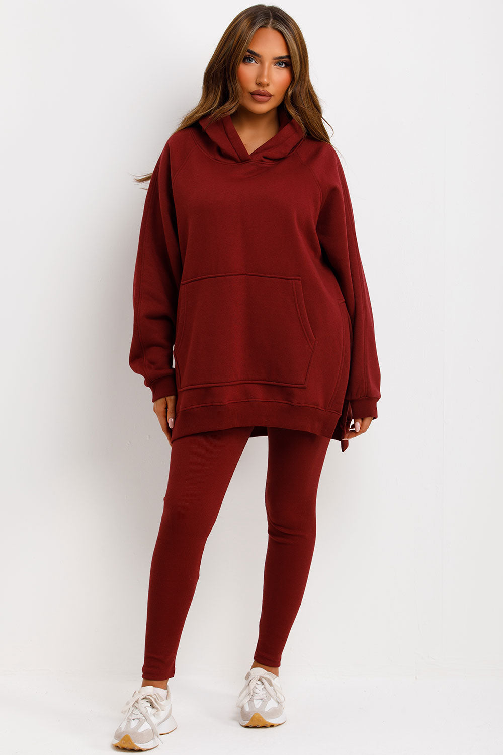 Hoodie and Leggings Set Wine | Xtralitty