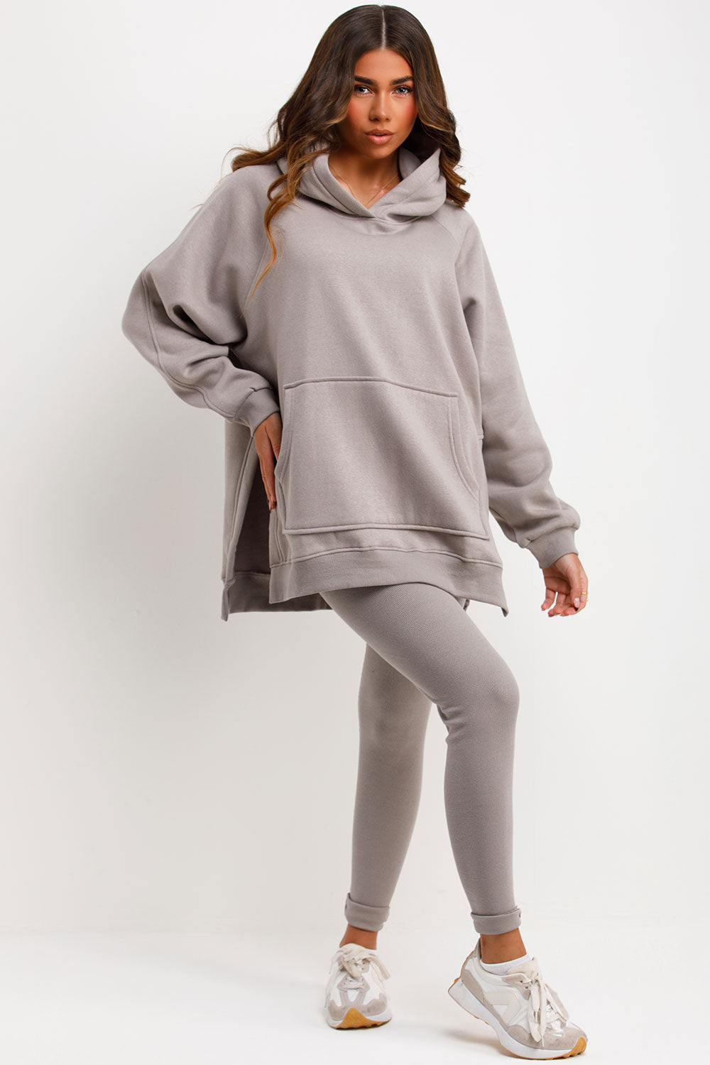 Hoodie and Leggings Set Dove Grey | Xtralitty