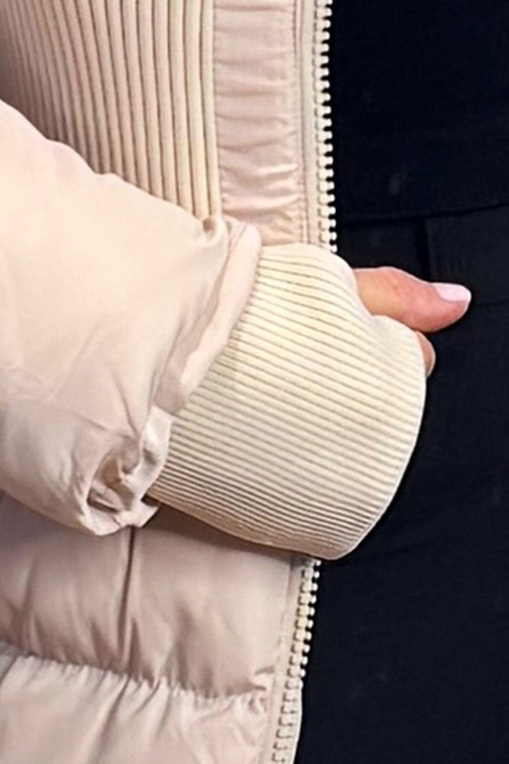 Puffer Padded Winter Coat with Contour Structure | Xtralitty