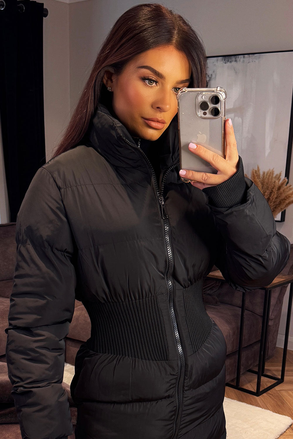 Puffer Padded Winter Coat with Contour Structure | Xtralitty