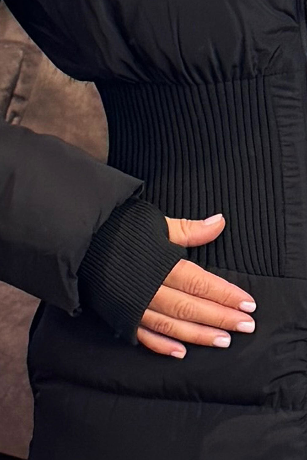 Puffer Padded Winter Coat with Contour Structure | Xtralitty