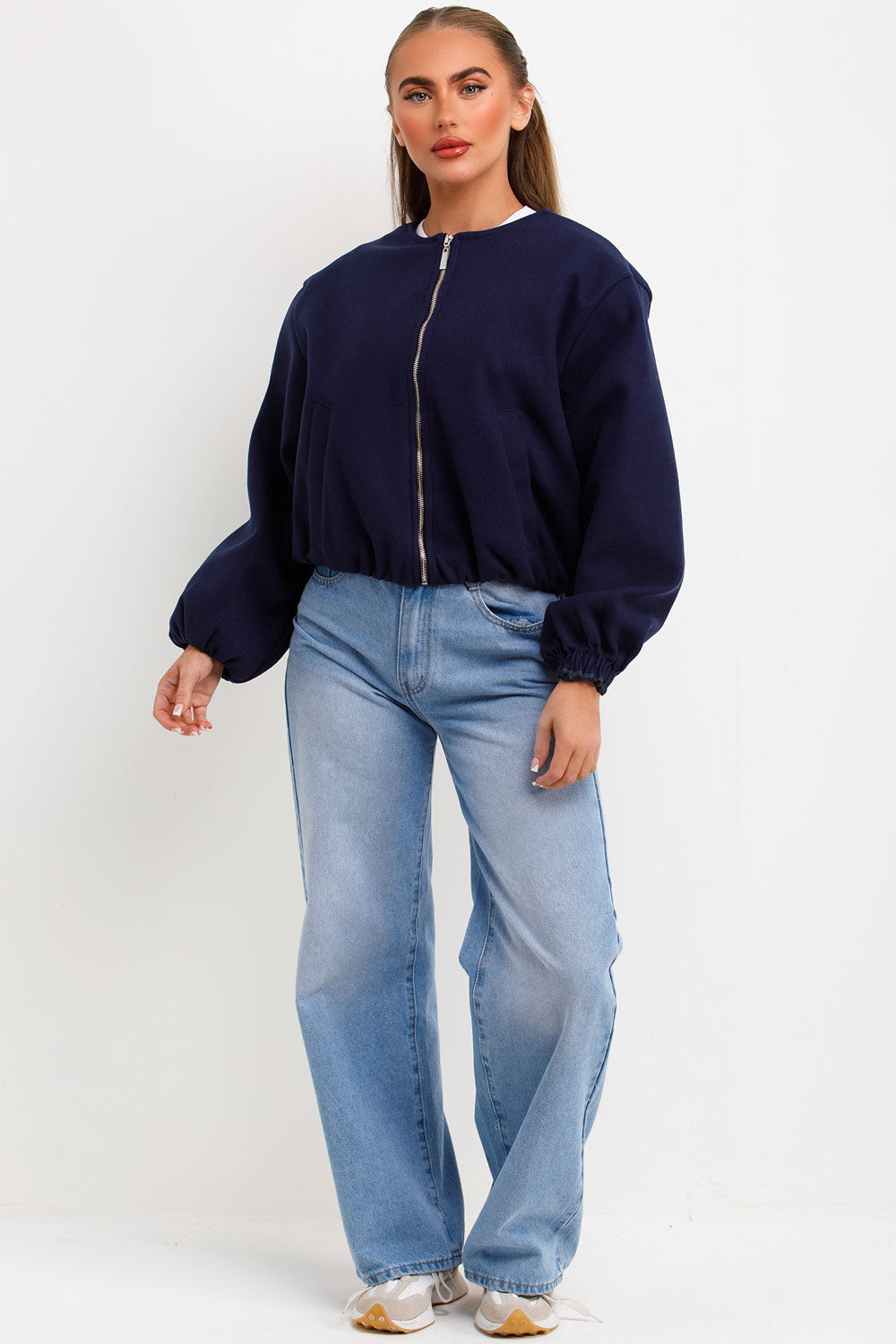 Soft Bomber Jacket Navy | Xtralitty