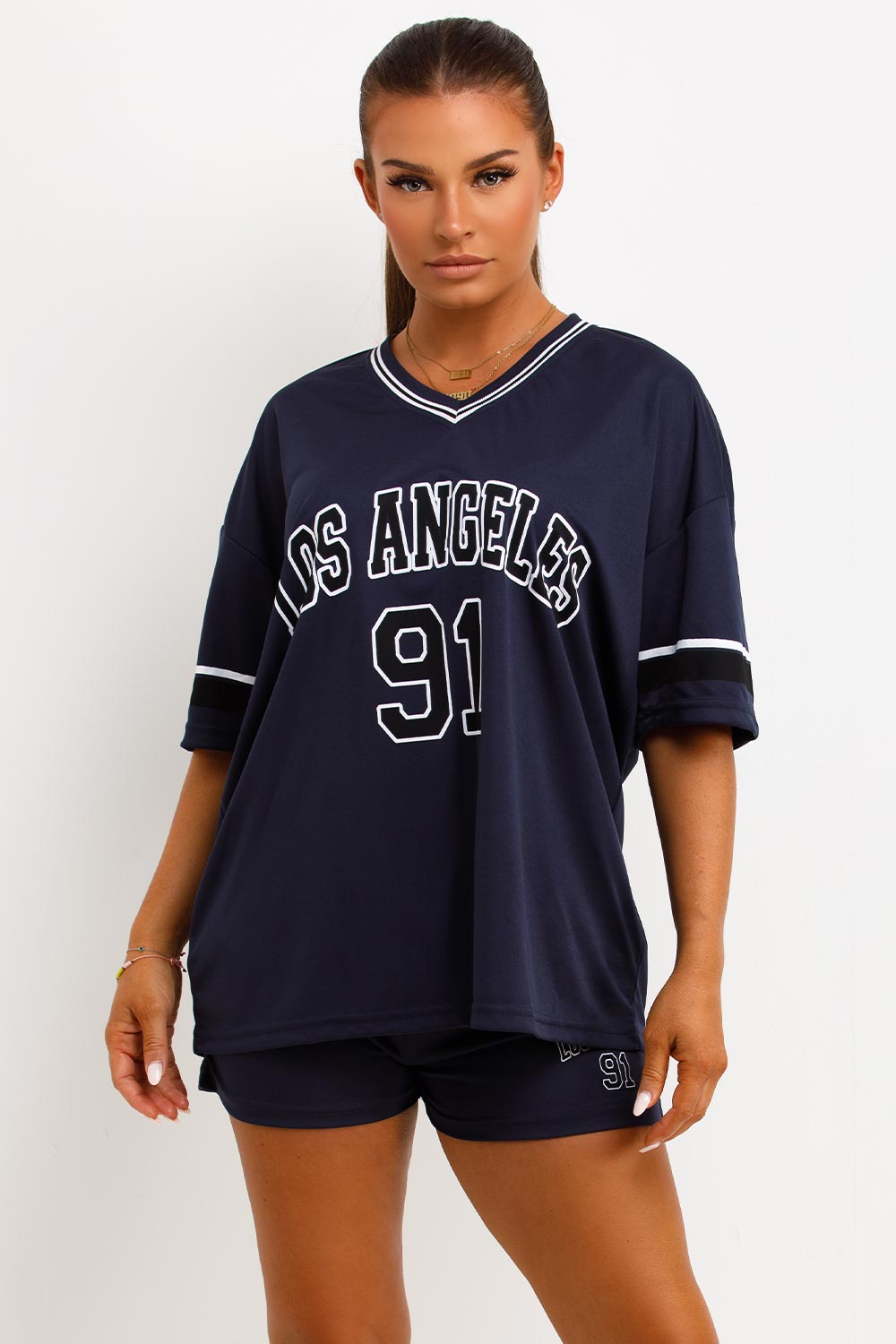 Football Jersey T Shirt and Shorts Co Ord Set wi | Xtralitty