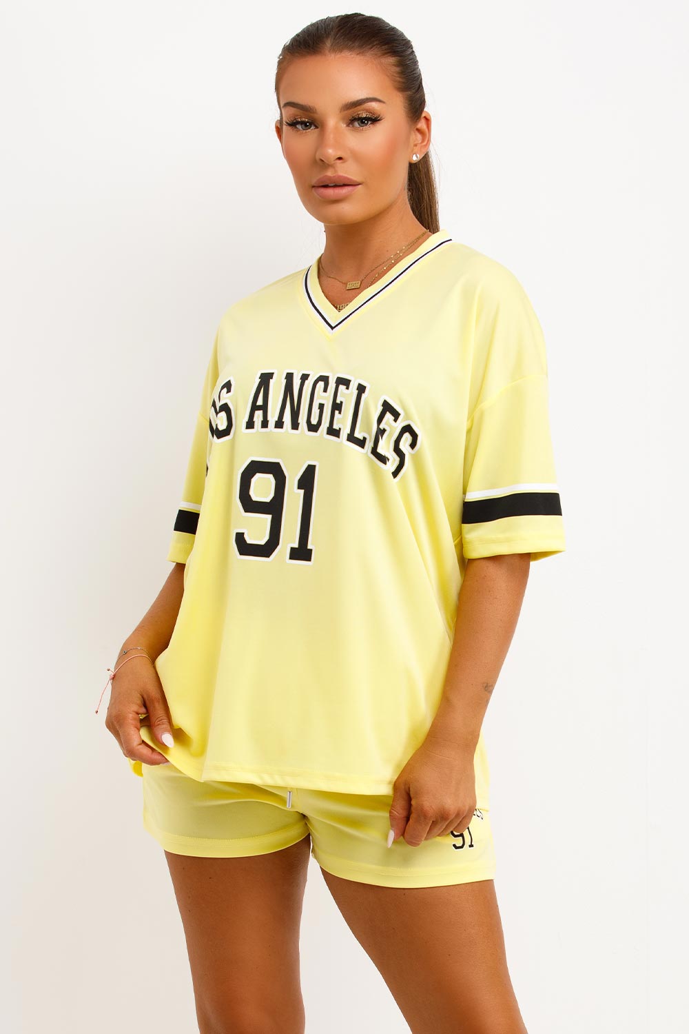 Football Jersey T Shirt and Shorts Co Ord Set wi | Xtralitty