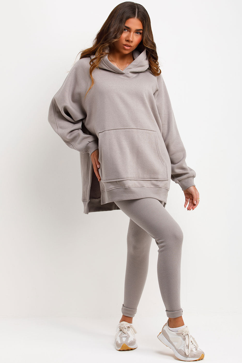 Hoodie and Leggings Set Dove Grey | Xtralitty