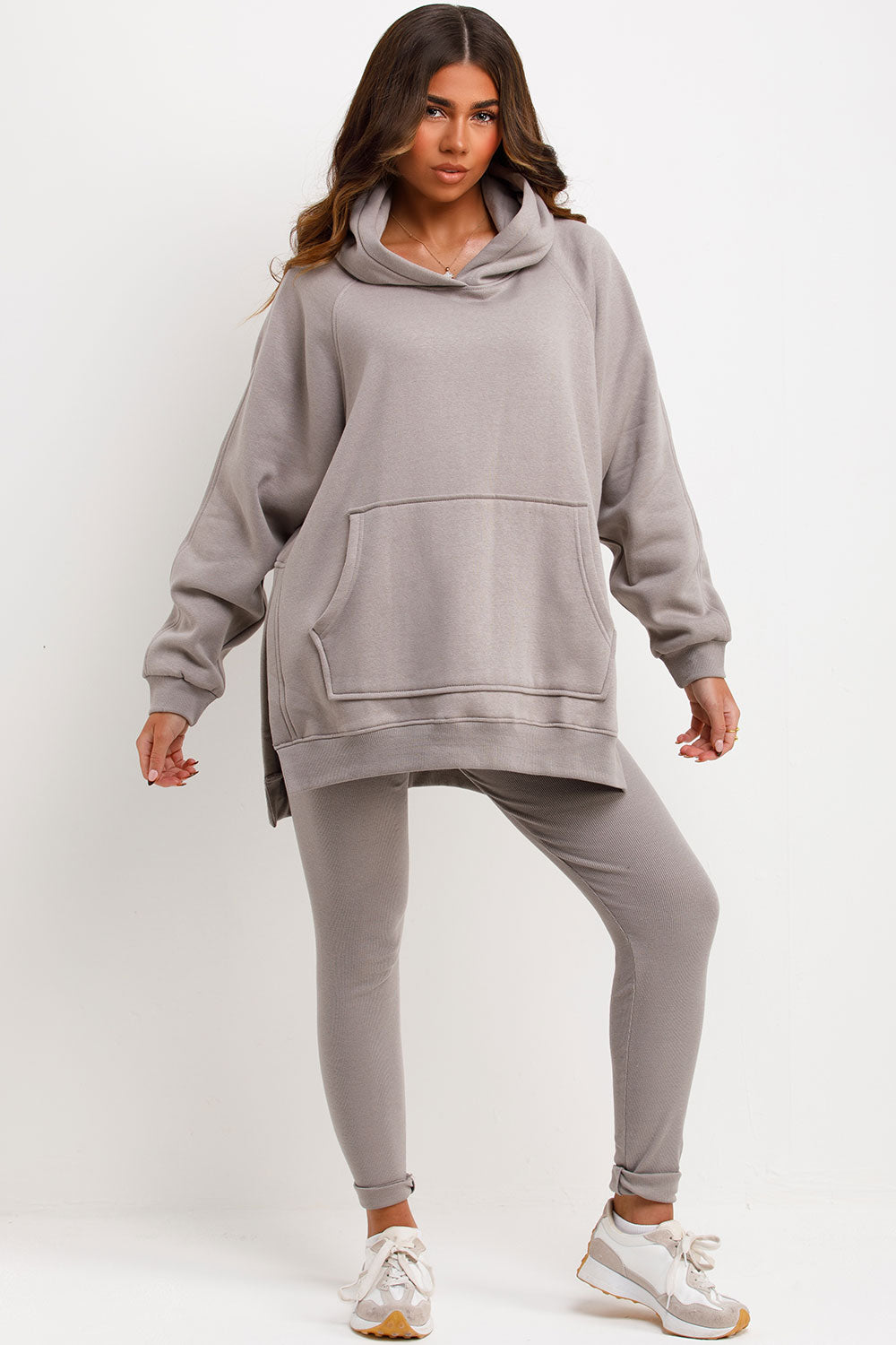 Hoodie and Leggings Set Dove Grey | Xtralitty