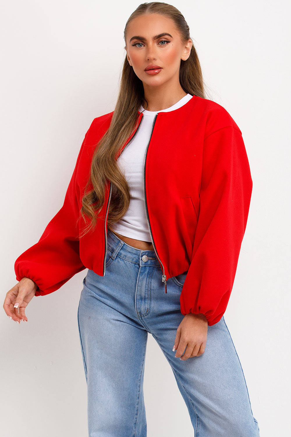 Soft Bomber Jacket Red | Xtralitty