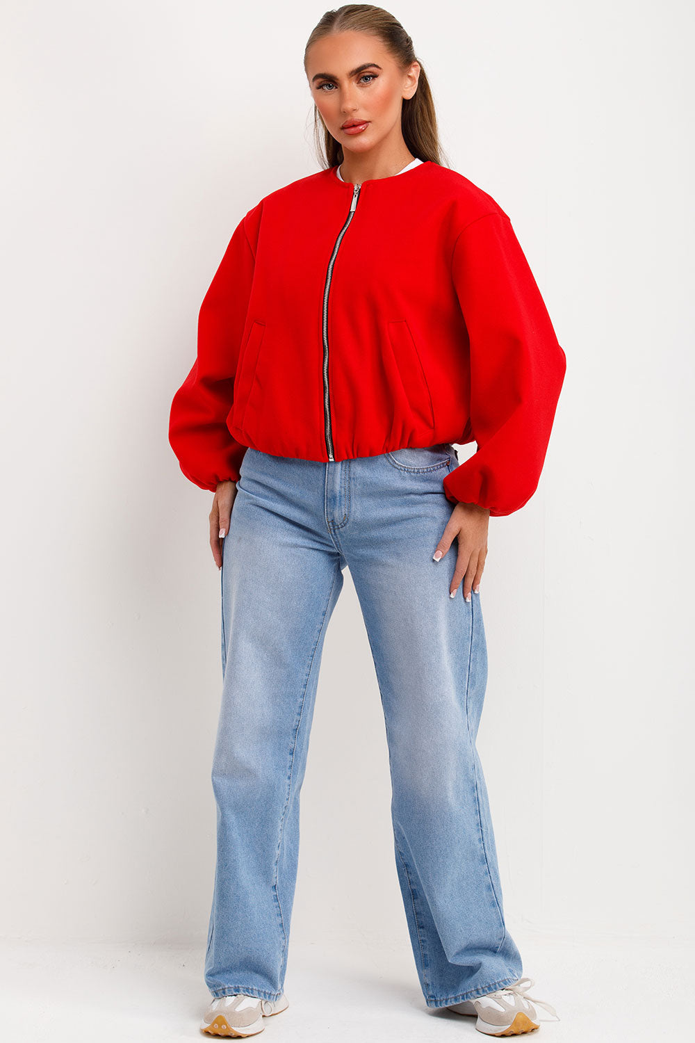 Soft Bomber Jacket Red | Xtralitty