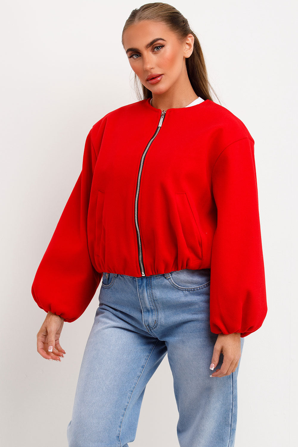 Soft Bomber Jacket Red | Xtralitty